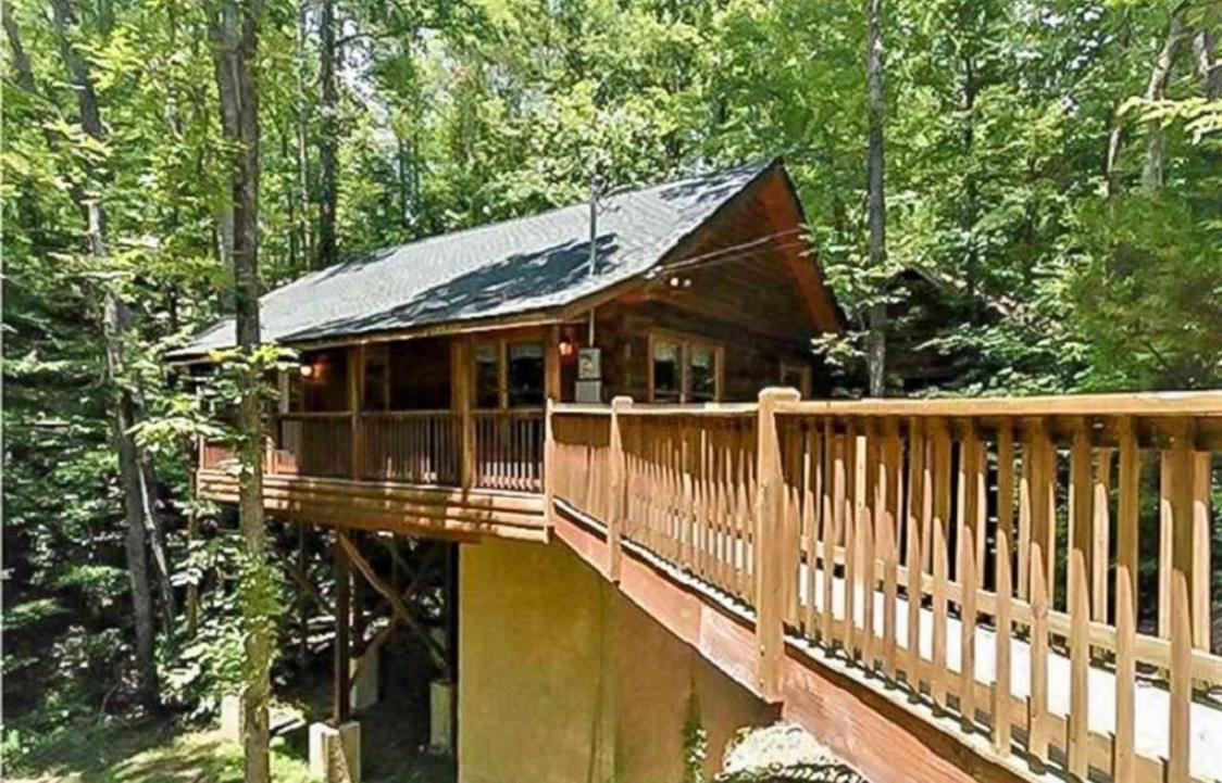 Creekside Paradise Found! One-Bedroom Mountain Cabin in Pigeon Forge Sevierville Exterior foto
